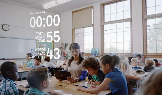 Words read correctly