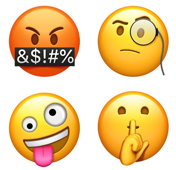 Thumbnail emoticons